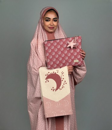 PRAYER SET -  DUSTY PINK