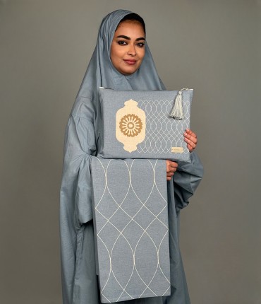  TRAVEL PRAYER SET  - AQUA