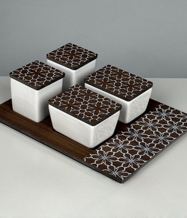 NUTS TRAY - FLOWER