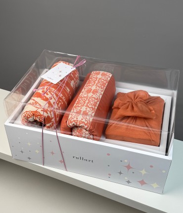 GIFT PACKAGE - SCARF - ORANGE